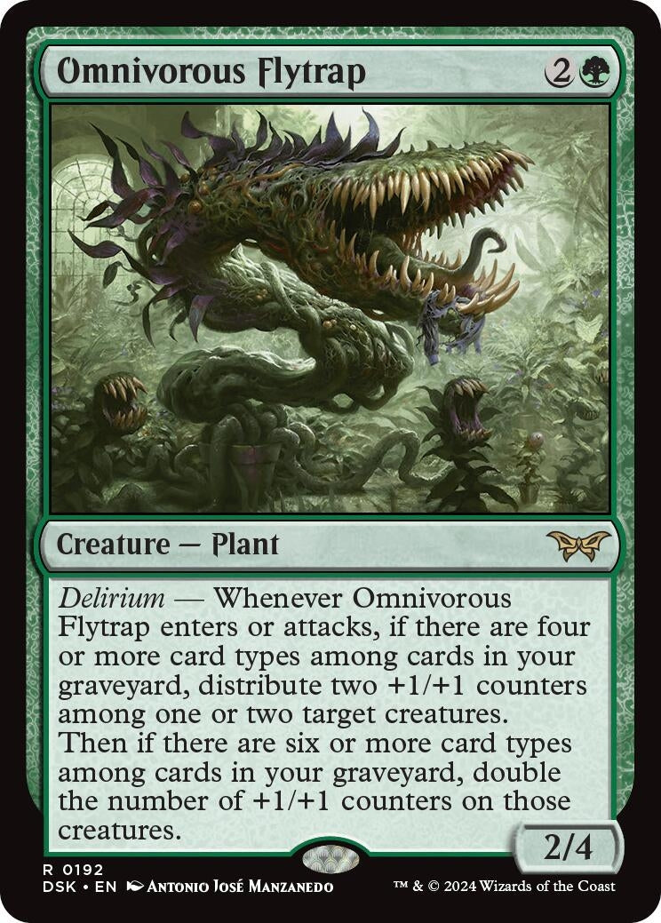 Image for Omnivorous Flytrap (192) - Magic: The Gathering