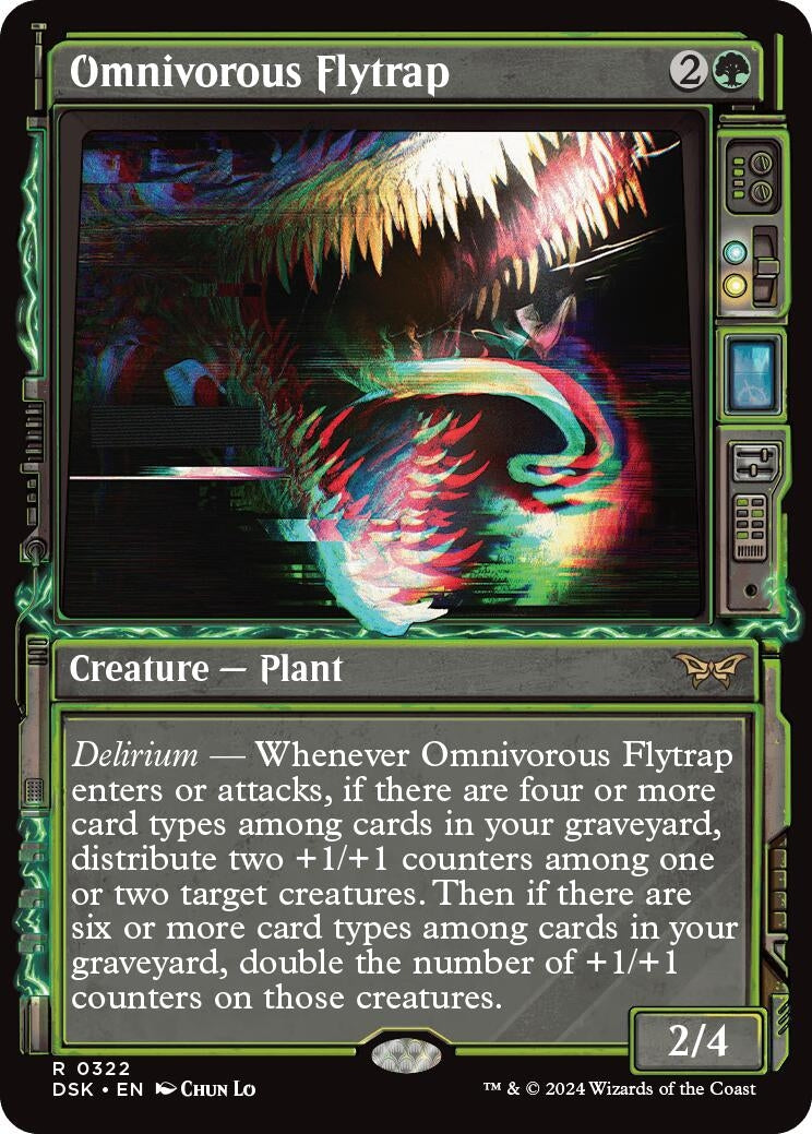 Image for Omnivorous Flytrap (Showcase) (322) - Magic: The Gathering