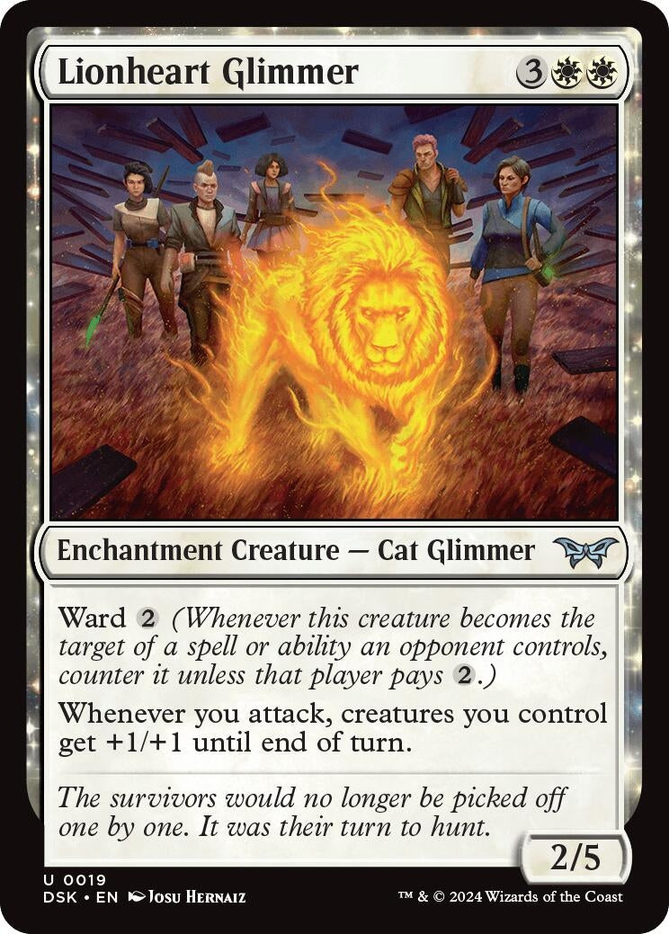 Image for Lionheart Glimmer (19) - Magic: The Gathering
