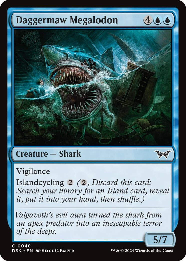 Image for Daggermaw Megalodon (48) - Magic: The Gathering