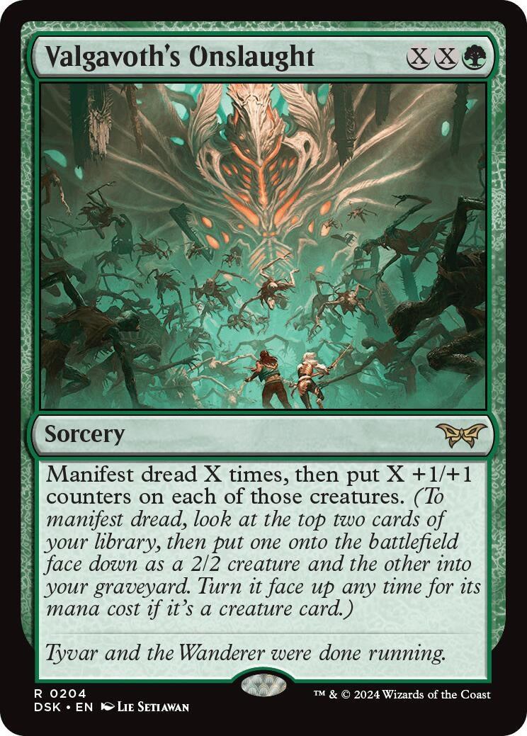 Image for Valgavoth's Onslaught (204) - Magic: The Gathering