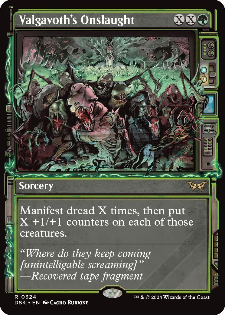 Image for Valgavoth's Onslaught (Showcase) (324) - Magic: The Gathering