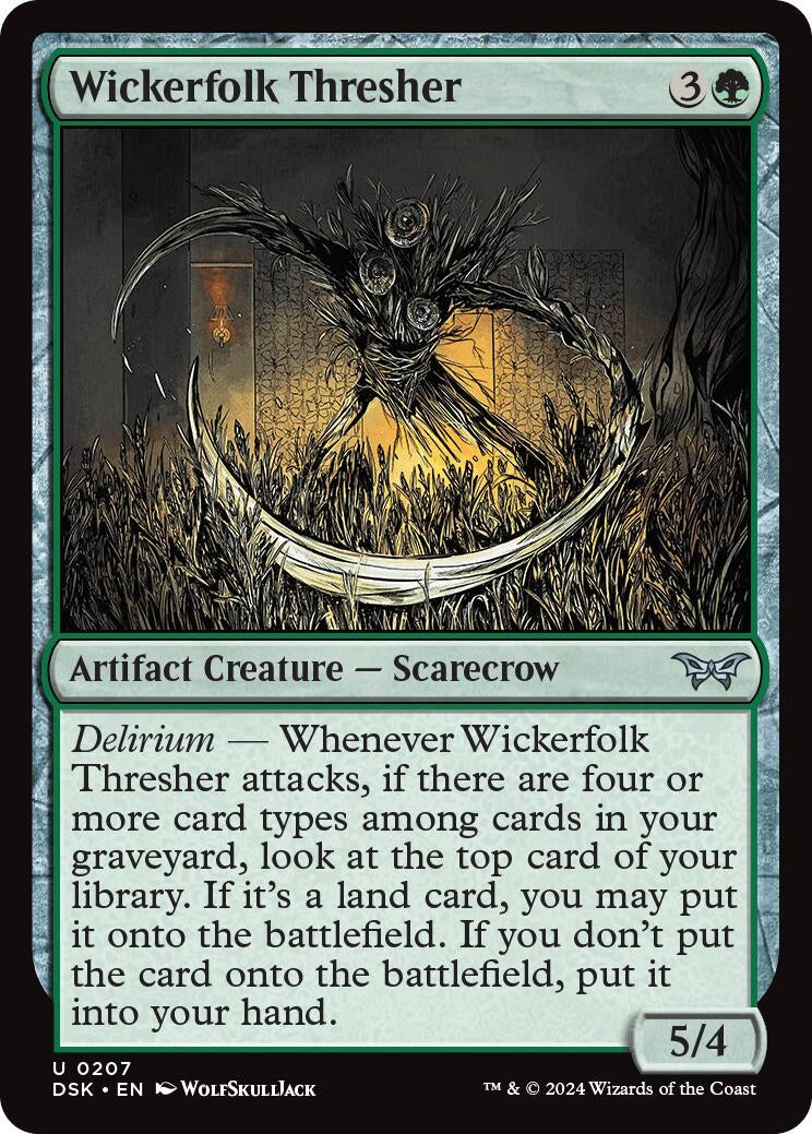 Image for Wickerfolk Thresher (207) - Magic: The Gathering