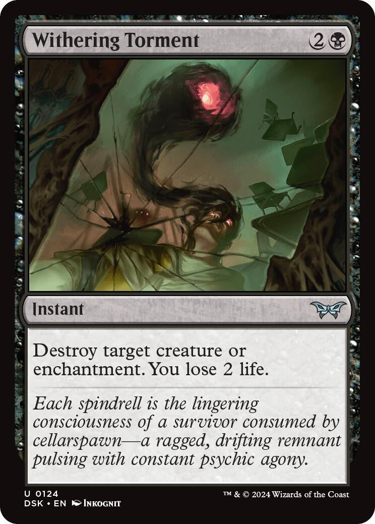 Image for Withering Torment (124) - Magic: The Gathering