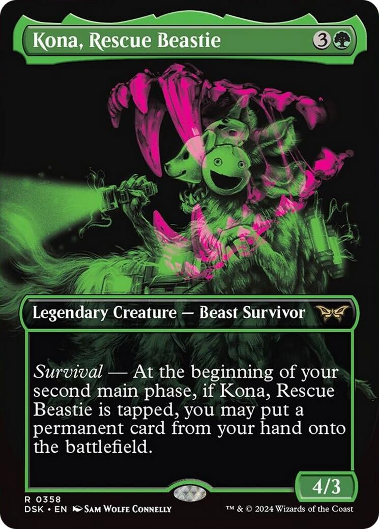 Image for Kona, Rescue Beastie (Showcase) (358) - Magic: The Gathering