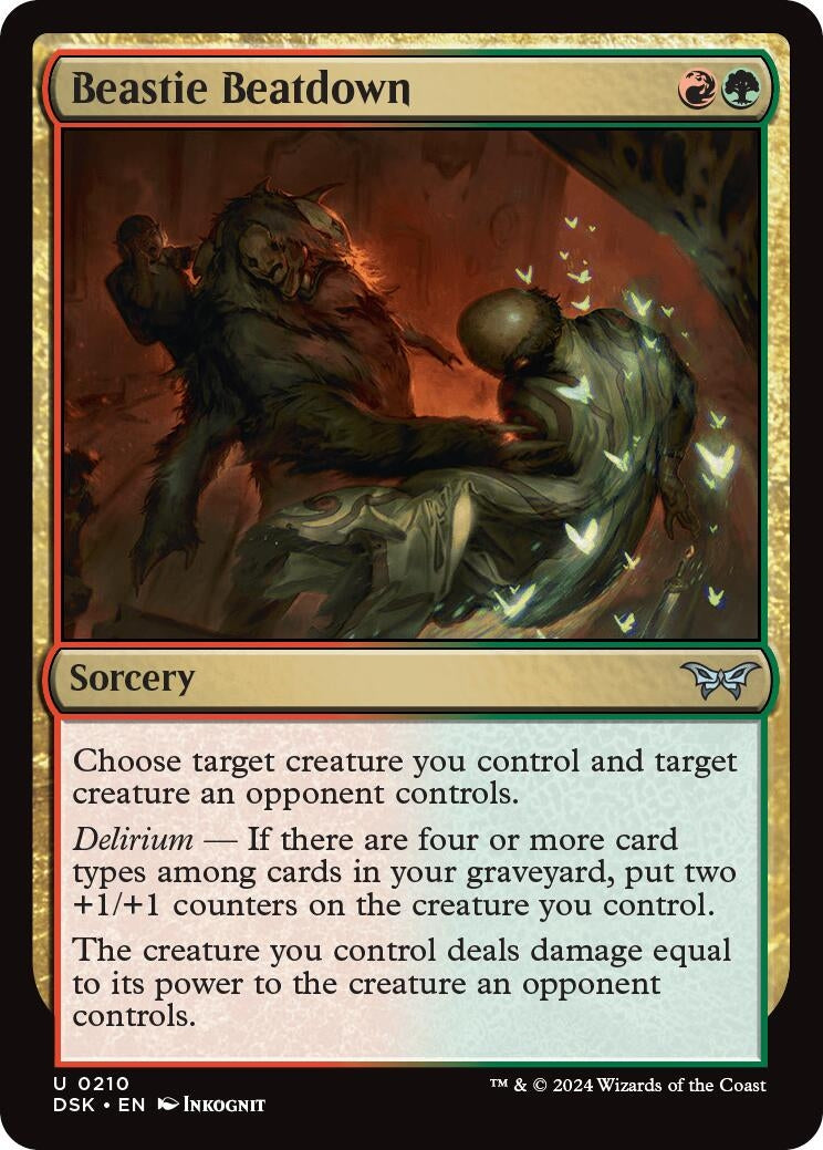 Image for Beastie Beatdown (210) - Magic: The Gathering
