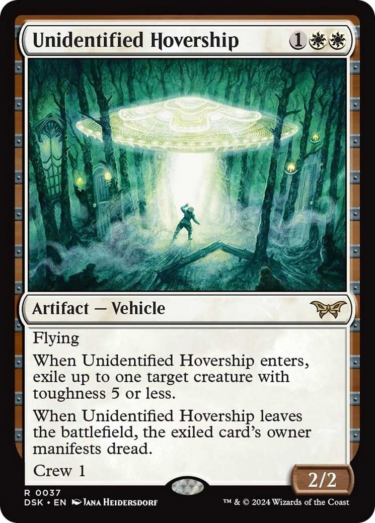 Image for Unidentified Hovership (37) - Magic: The Gathering