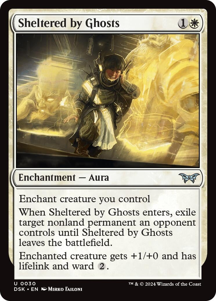 Image for Sheltered by Ghosts (30) - Magic: The Gathering