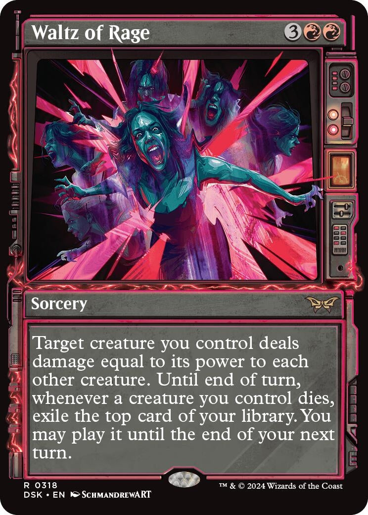 Image for Waltz of Rage (Showcase) (318) - Magic: The Gathering
