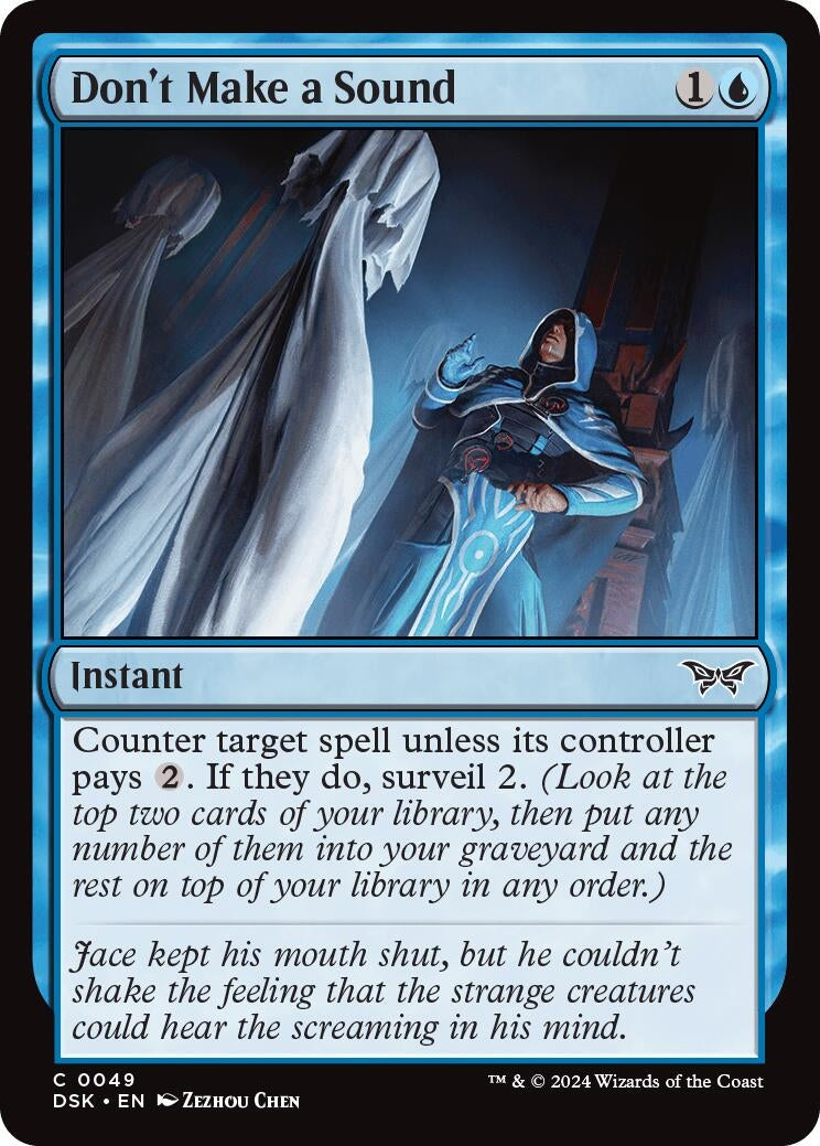 Image for Don't Make a Sound (49) - Magic: The Gathering