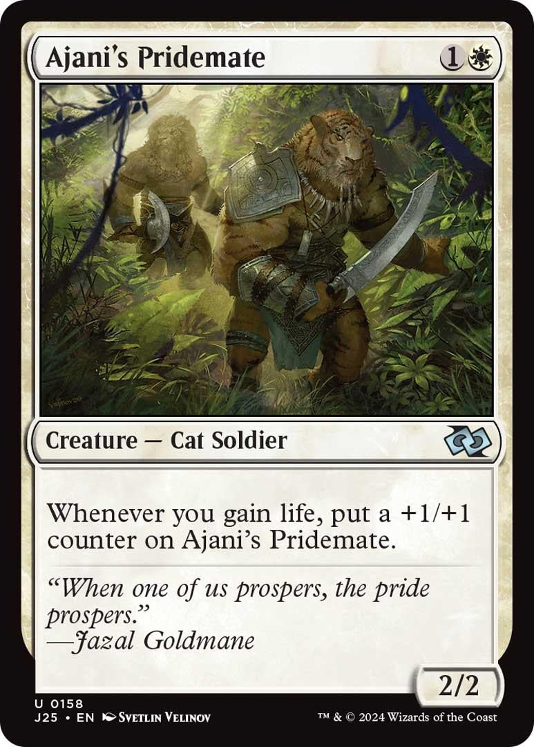 Image for Ajani's Pridemate (158) - Magic: The Gathering
