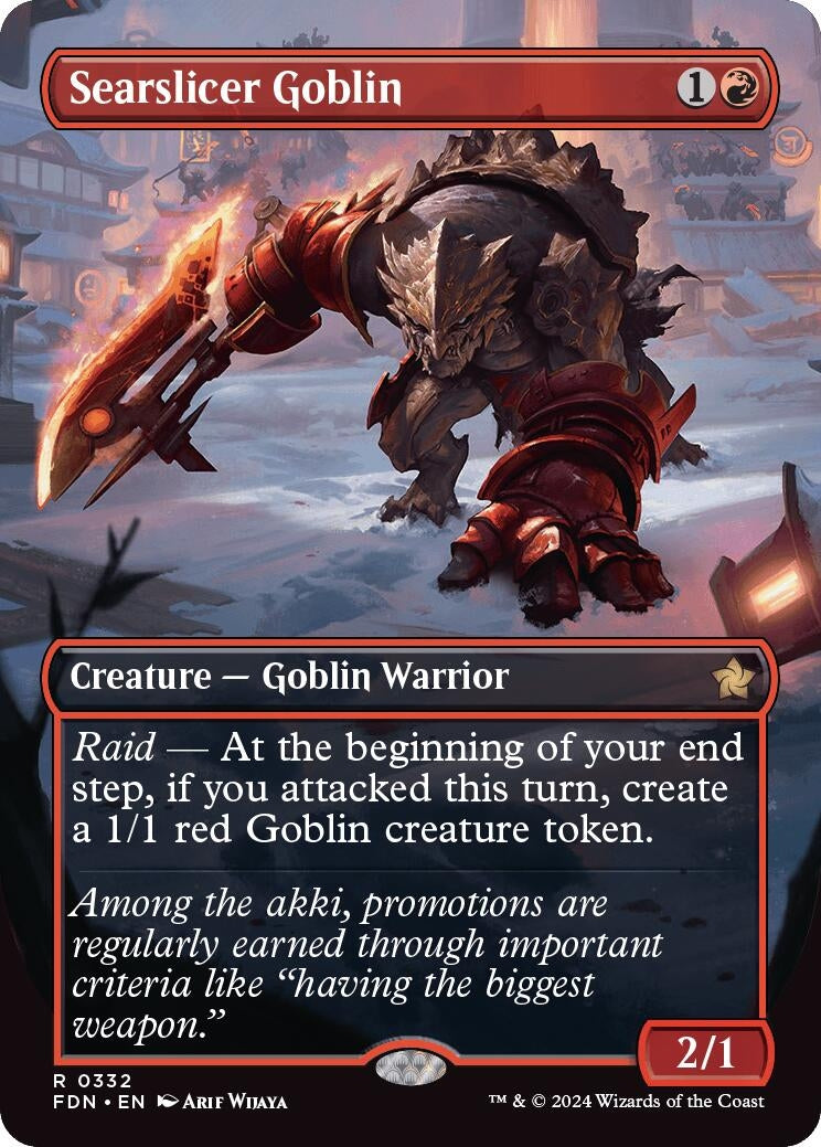 Image for Searslicer Goblin (Borderless) (332) - Magic: The Gathering