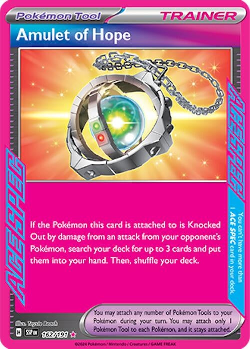 Image for Amulet of Hope (162/191) - Pokemon