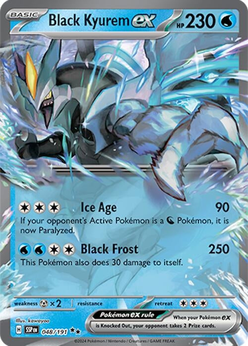 Image for Black Kyurem ex (048/191) - Pokemon