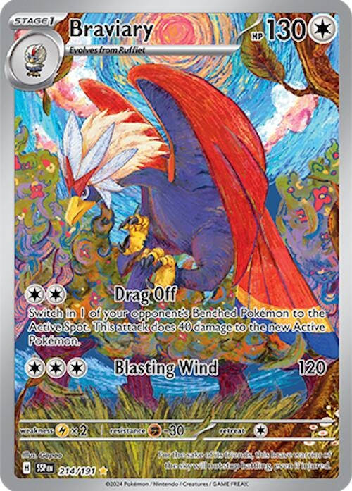 Image for Braviary (214/191) - Pokemon