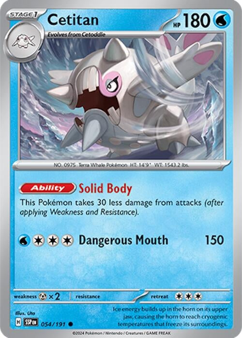 Image for Cetitan (054/191) - Pokemon