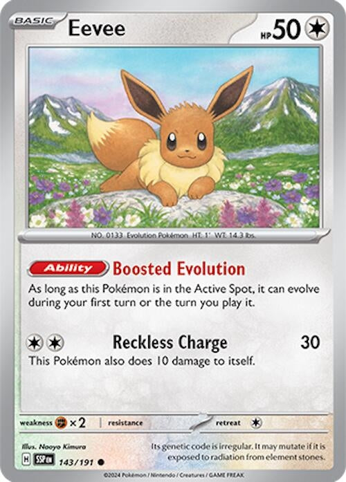 Image for Eevee (143/191) - Pokemon