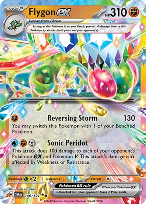 Image for Flygon ex (106/191) - Pokemon