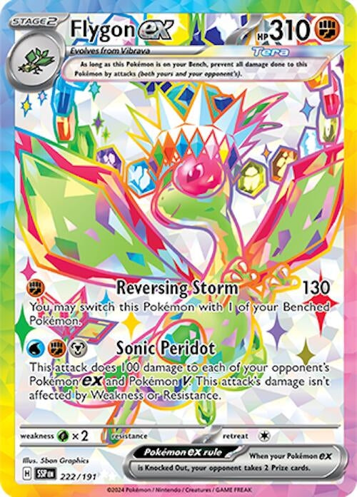 Image for Flygon ex (222/191) - Pokemon