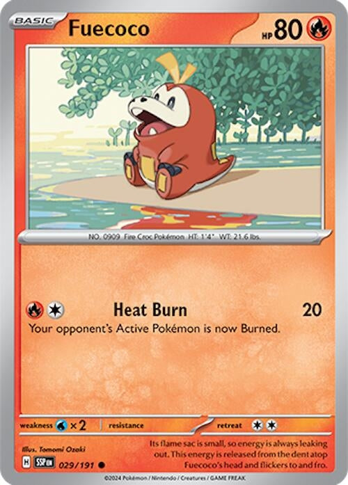 Image for Fuecoco (029/191) - Pokemon