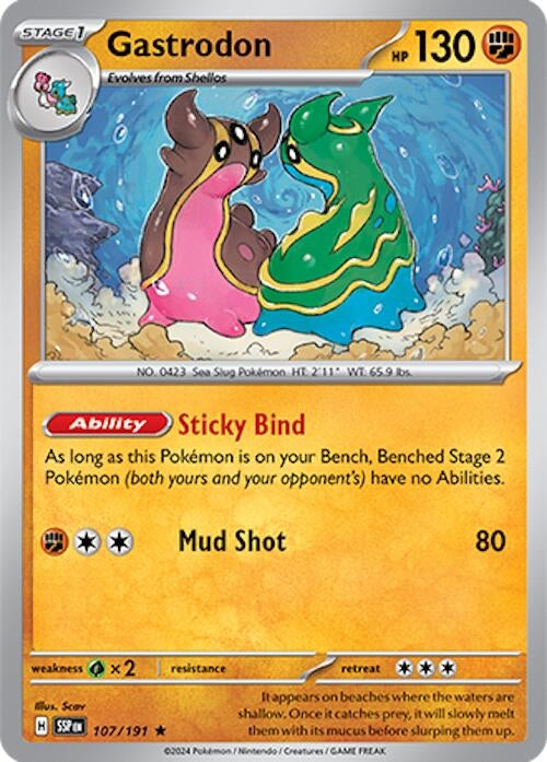 Image for Gastrodon (107/191) - Pokemon