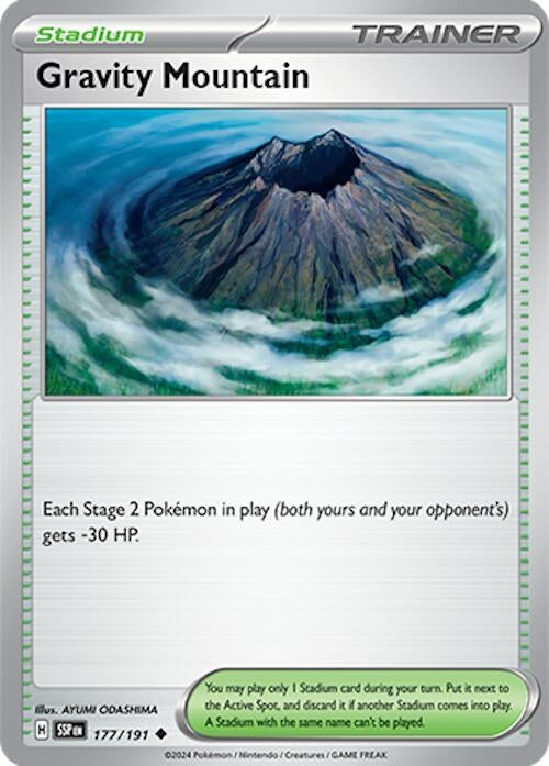 Image for Gravity Mountain (177/191) - Pokemon
