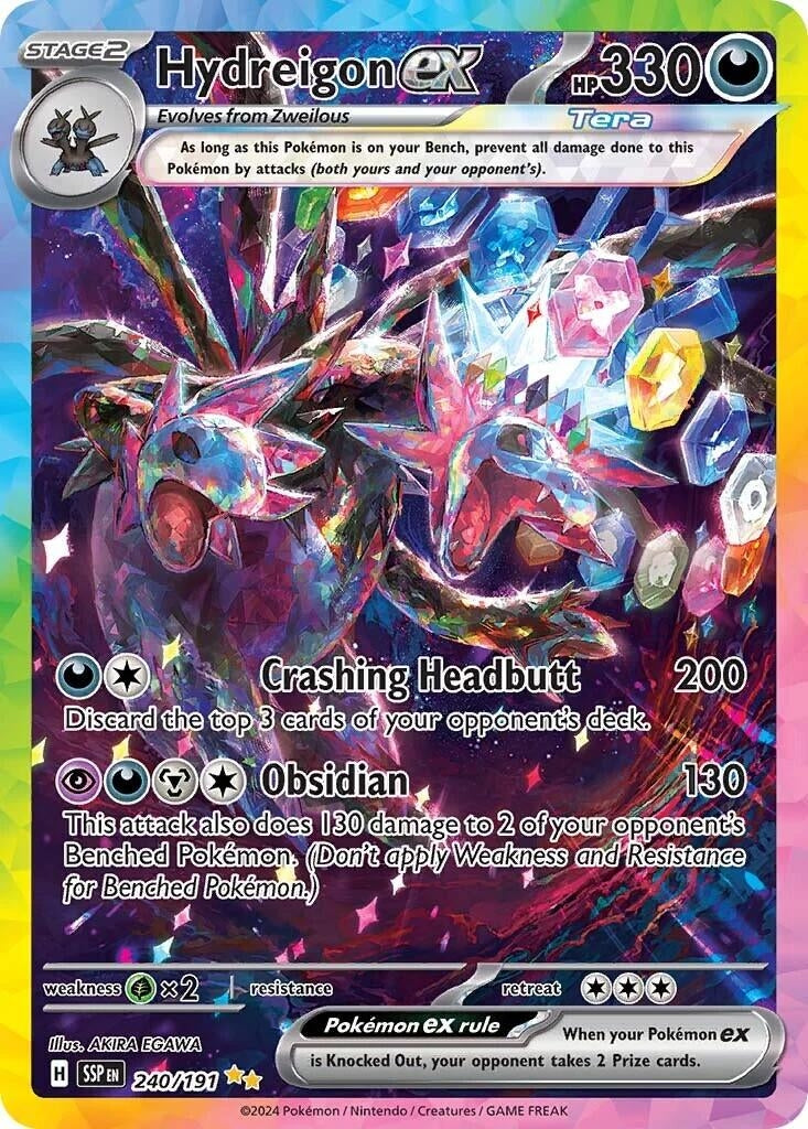 Image for Hydreigon ex (240/191) - Pokemon