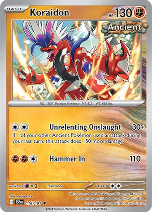 Image for Koraidon (116/191) - Pokemon