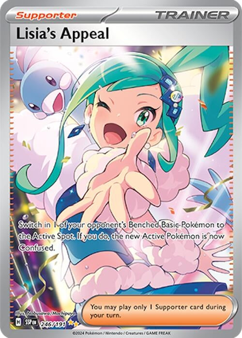 Image for Lisia's Appeal (246/191) - Pokemon