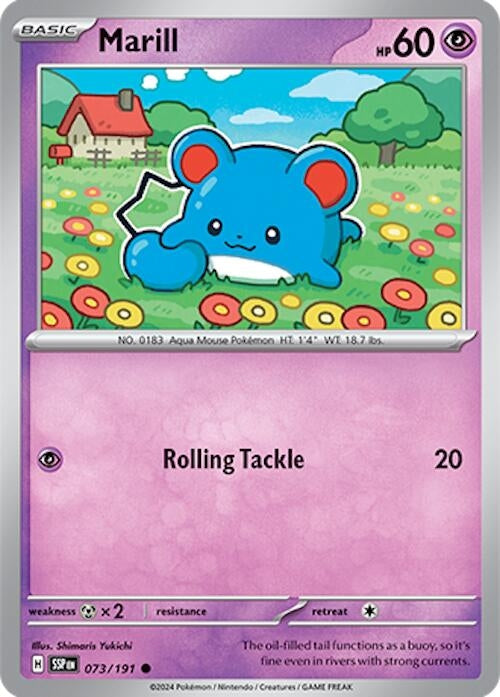 Image for Marill (073/191) - Pokemon