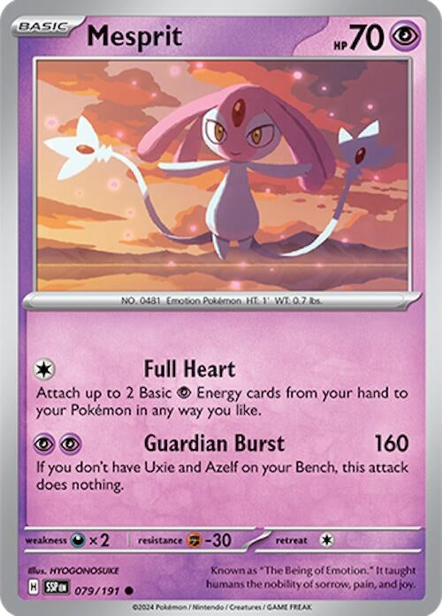 Image for Mesprit (079/191) - Pokemon
