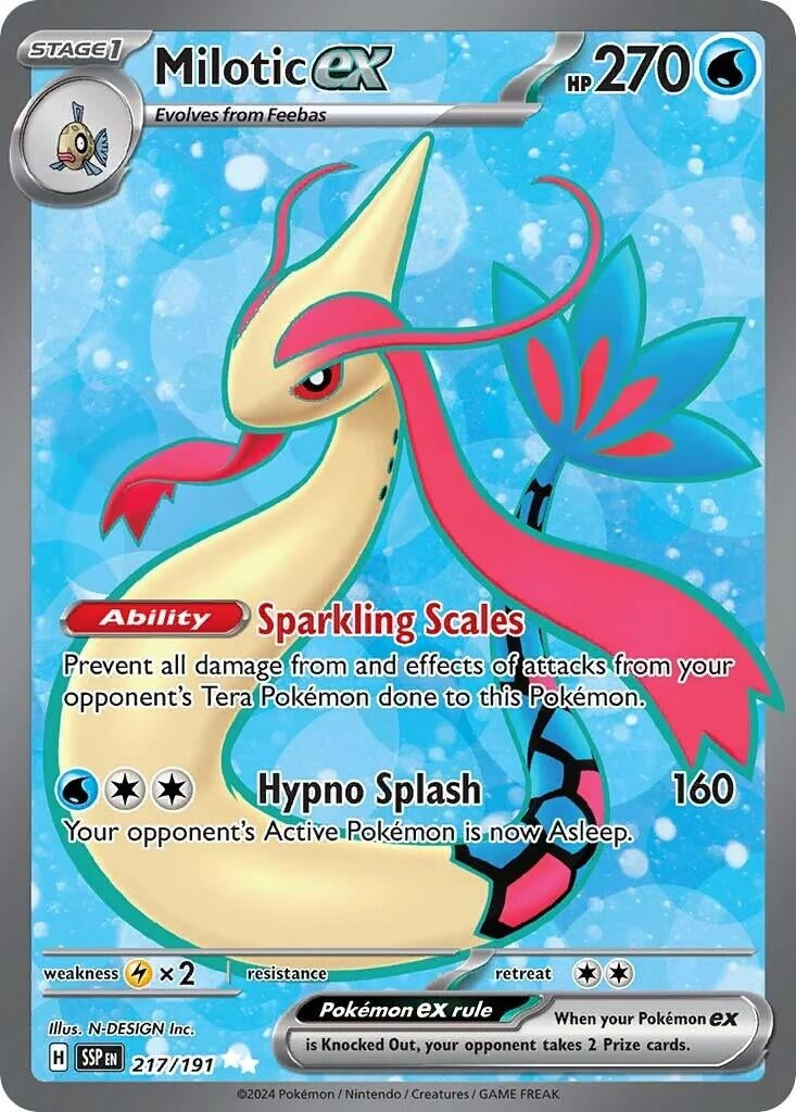 Image for Milotic ex (217/191) - Pokemon