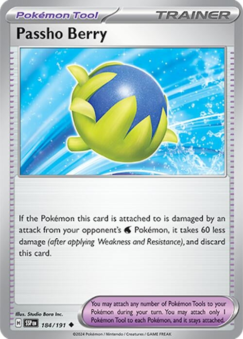 Image for Passho Berry (184/191) - Pokemon