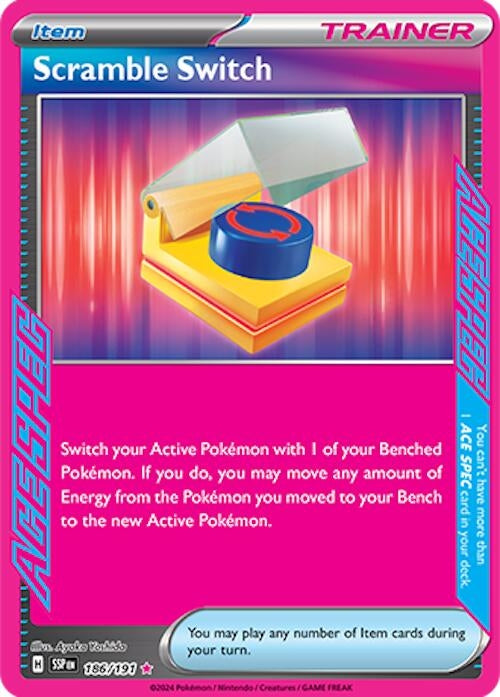Image for Scramble Switch (186/191) - Pokemon