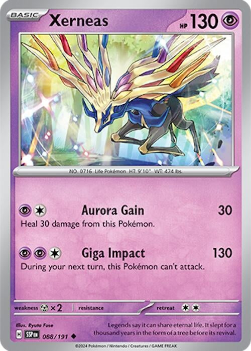 Image for Xerneas (088/191) - Pokemon
