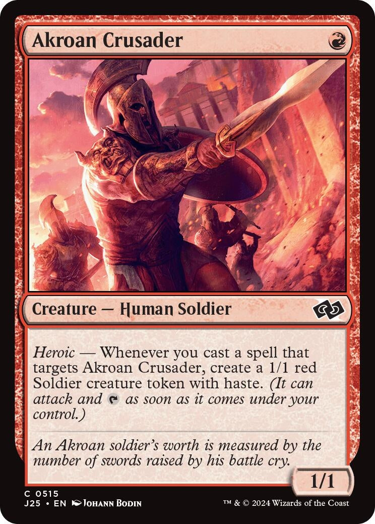 Image for Akroan Crusader (515) - Magic: The Gathering