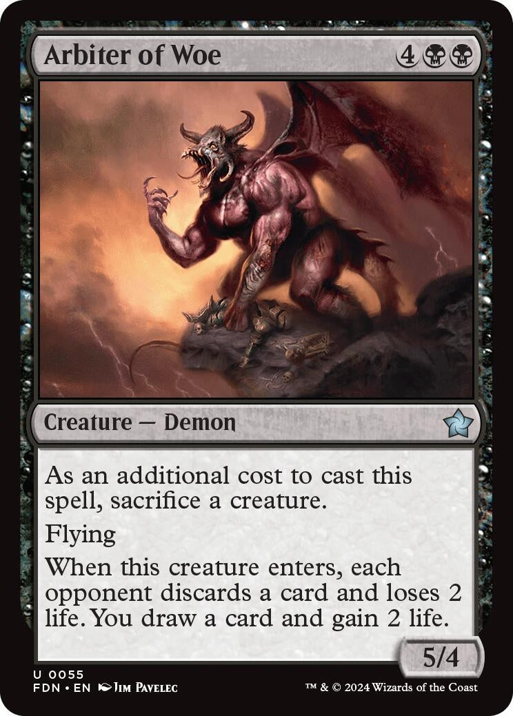 Image for Arbiter of Woe (55) - Magic: The Gathering