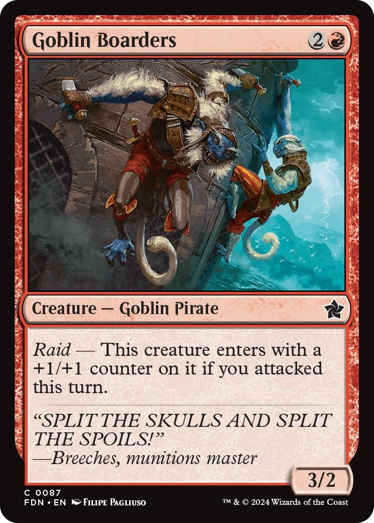 Image for Goblin Boarders (87) - Magic: The Gathering