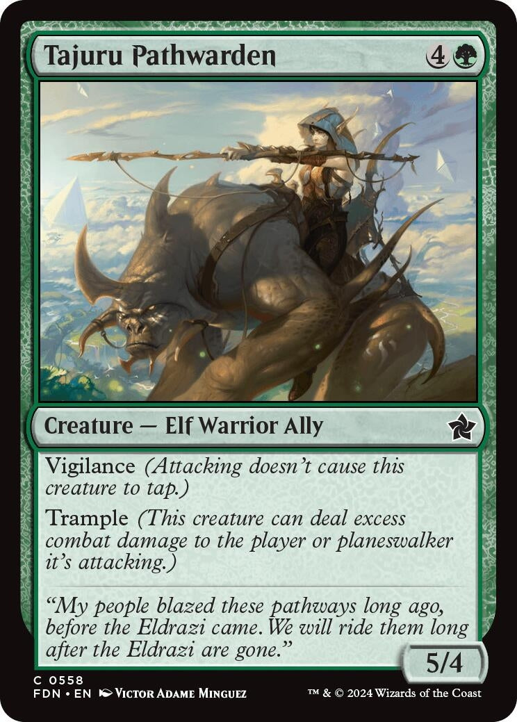 Image for Tajuru Pathwarden (558) - Magic: The Gathering