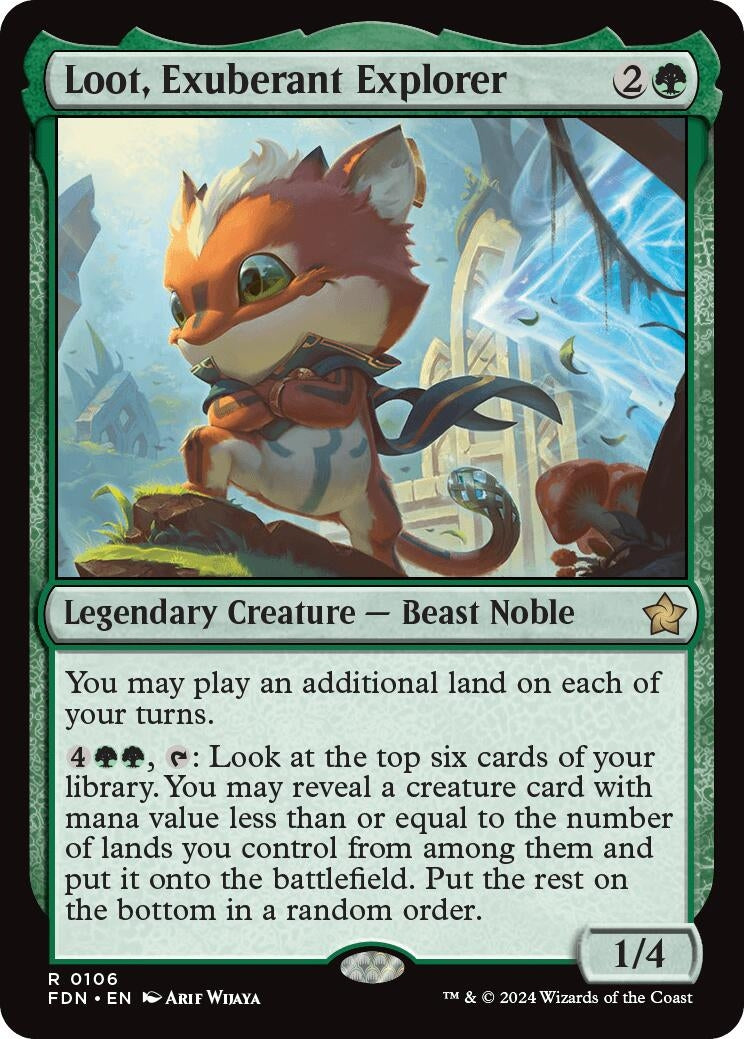 Loot, Exuberant Explorer (106) (FDN)