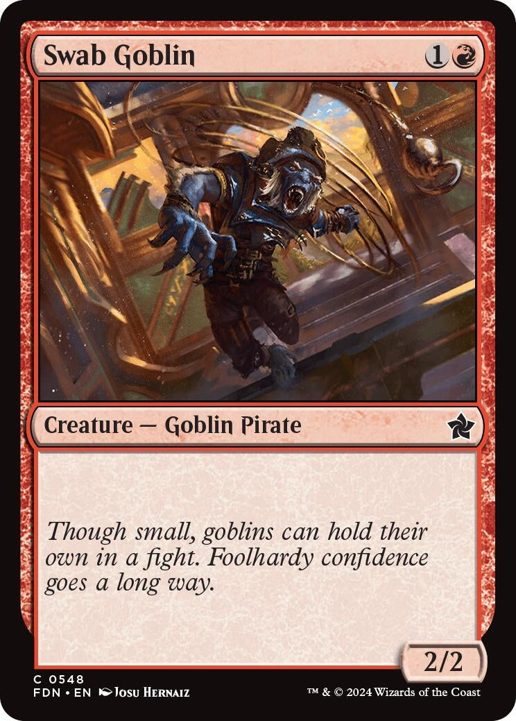 Image for Swab Goblin (548) - Magic: The Gathering