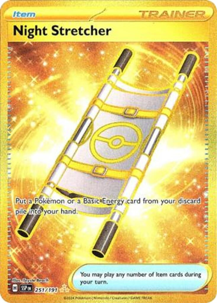 Image for Night Stretcher (251/191) - Pokemon