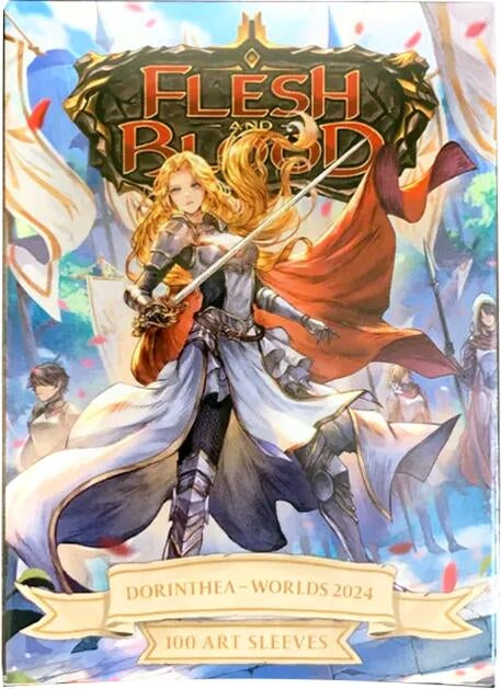 Image for Dragon Shield Flesh and Blood Matte Art - Anime Dorinthea Worlds 2024 - Card Sleeves