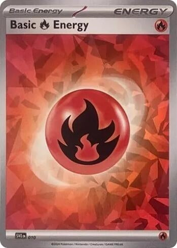Image for Basic Fire Energy (Cracked Ice Holo) (010) - Pokemon