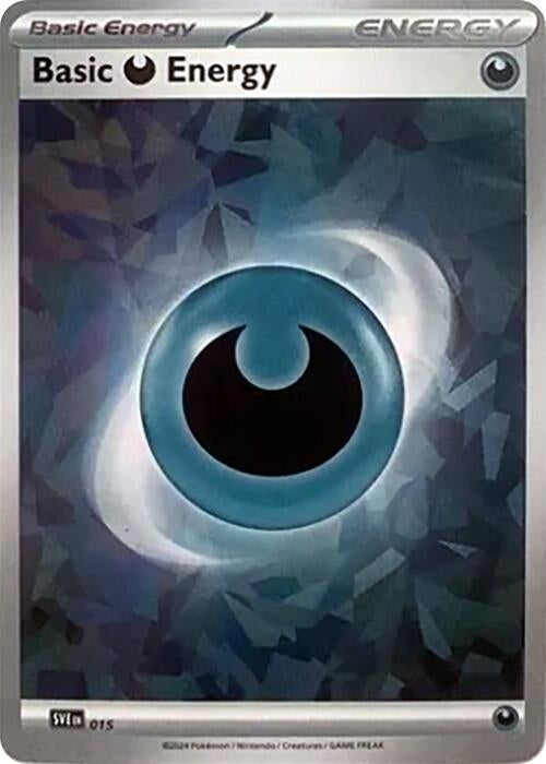 Image for Basic Darkness Energy (Cracked Ice Holo) (015) - Pokemon