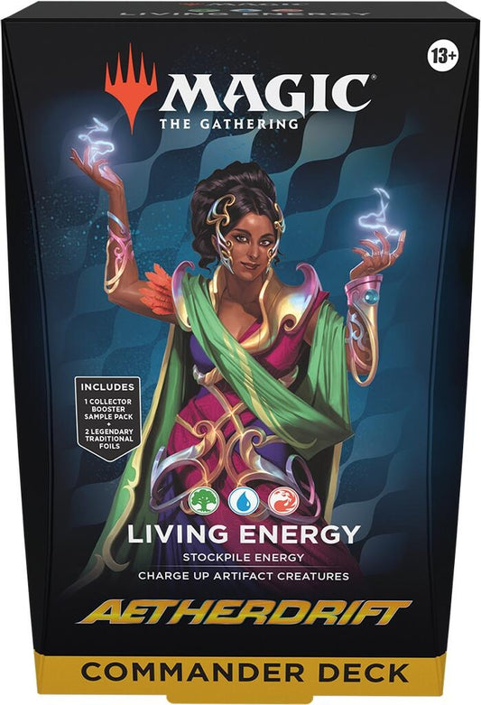 Image for Aetherdrift Commander Deck - Living Energy - Magic: The Gathering