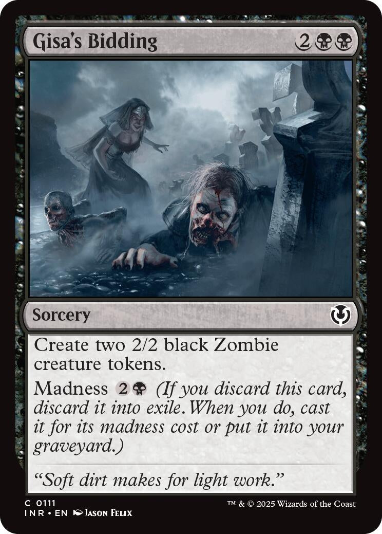 Image for Gisa's Bidding (111) - Magic: The Gathering