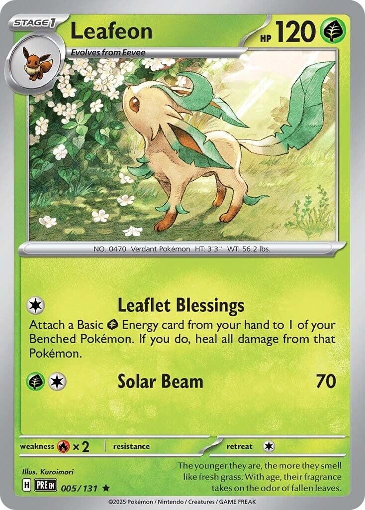 Image for Leafeon (005/131) - Pokemon