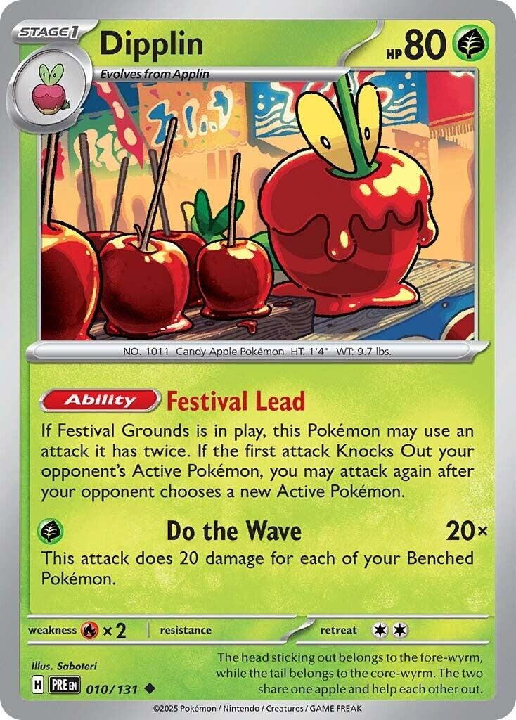 Image for Dipplin (010/131) - Pokemon