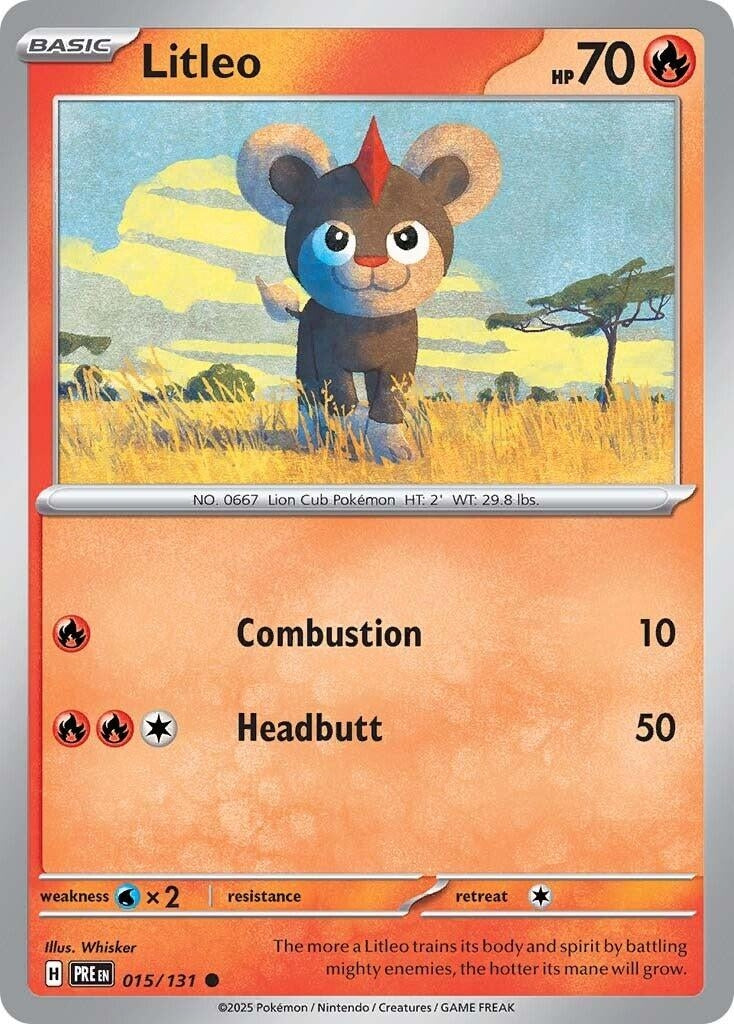 Image for Litleo (015/131) - Pokemon